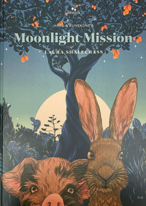 Hare and Kunekune's Moonlight Mission cover