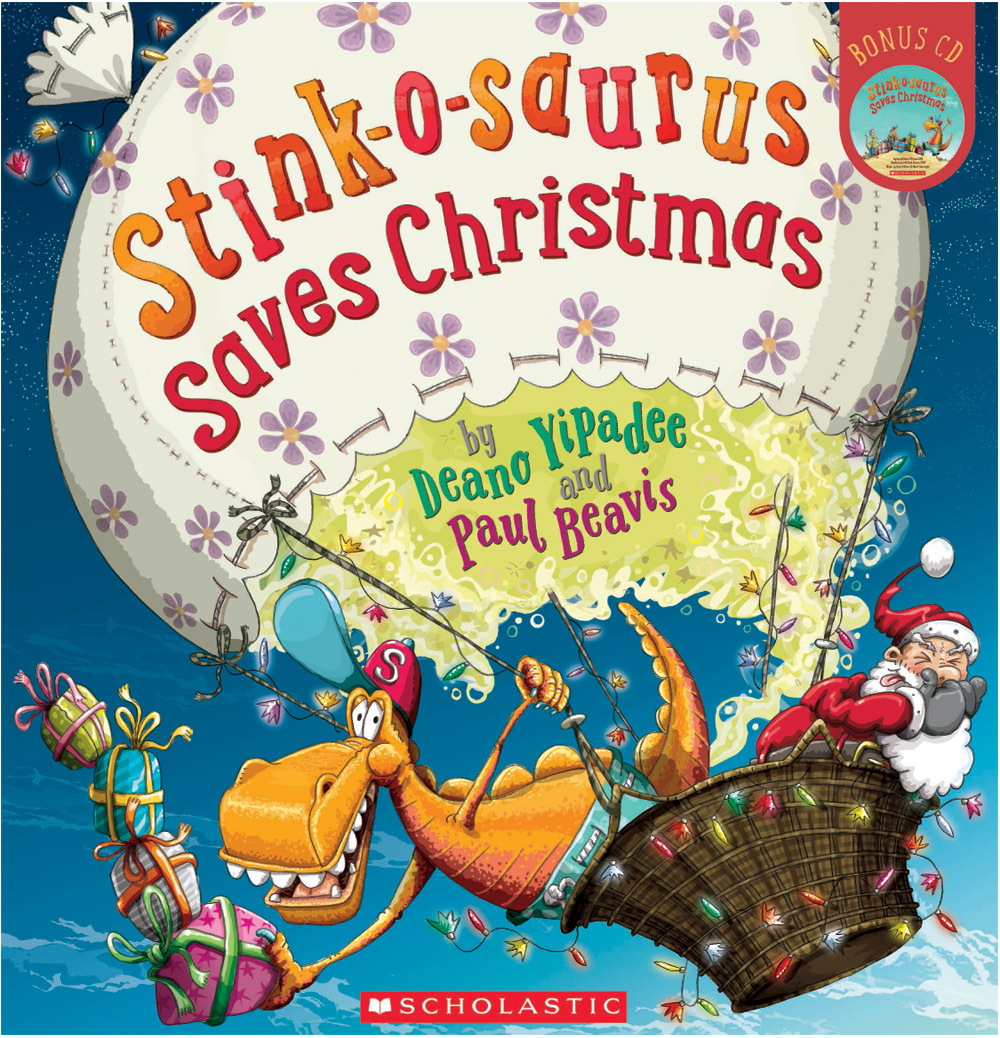 Stink-o-Saurus Saves Christmas