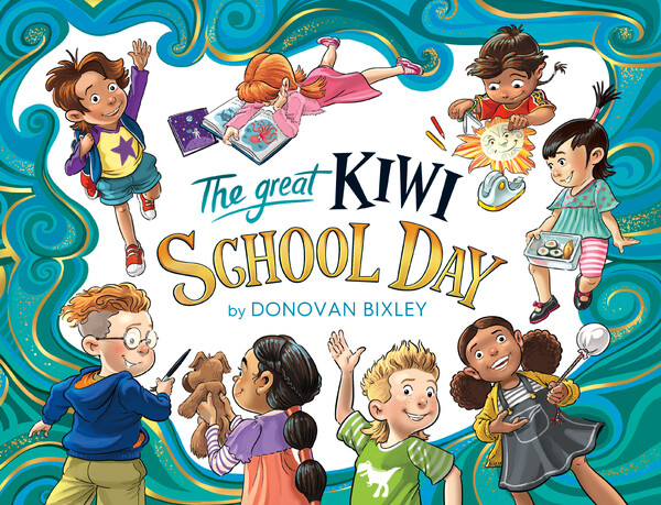The Great Kiwi School  Day cover
