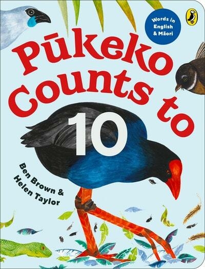 Pūkeko Counts to 10