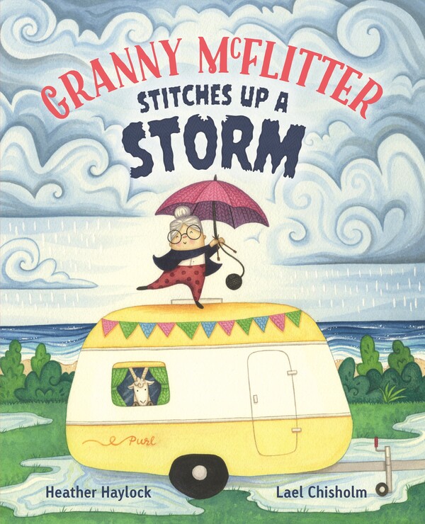 Granny McFlitter Stitches up a Storm cover