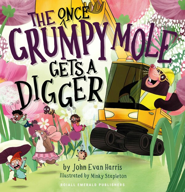 The (Once) Grumpy Mole Gets a Digger cover