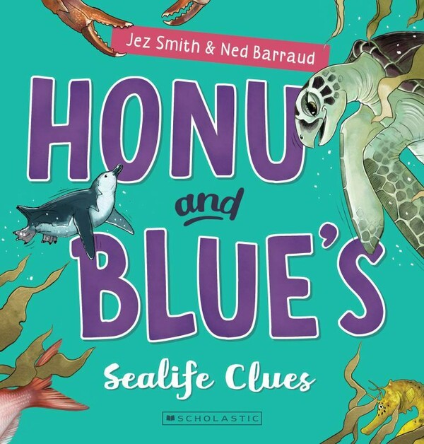 Honu and Blue's Sealife Clues cover