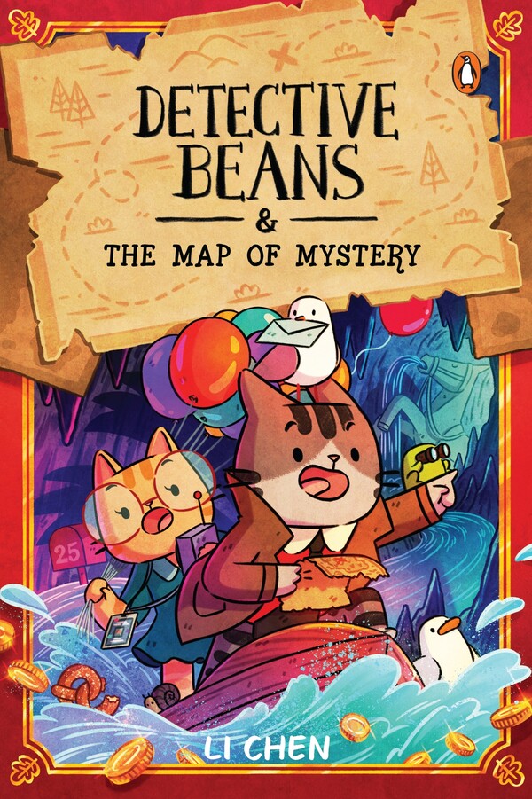 Detective Beans and the Map of Mystery cover
