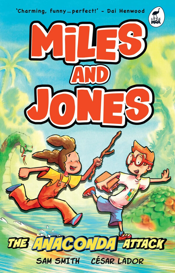 Miles and Jones: The Anaconda Attack cover